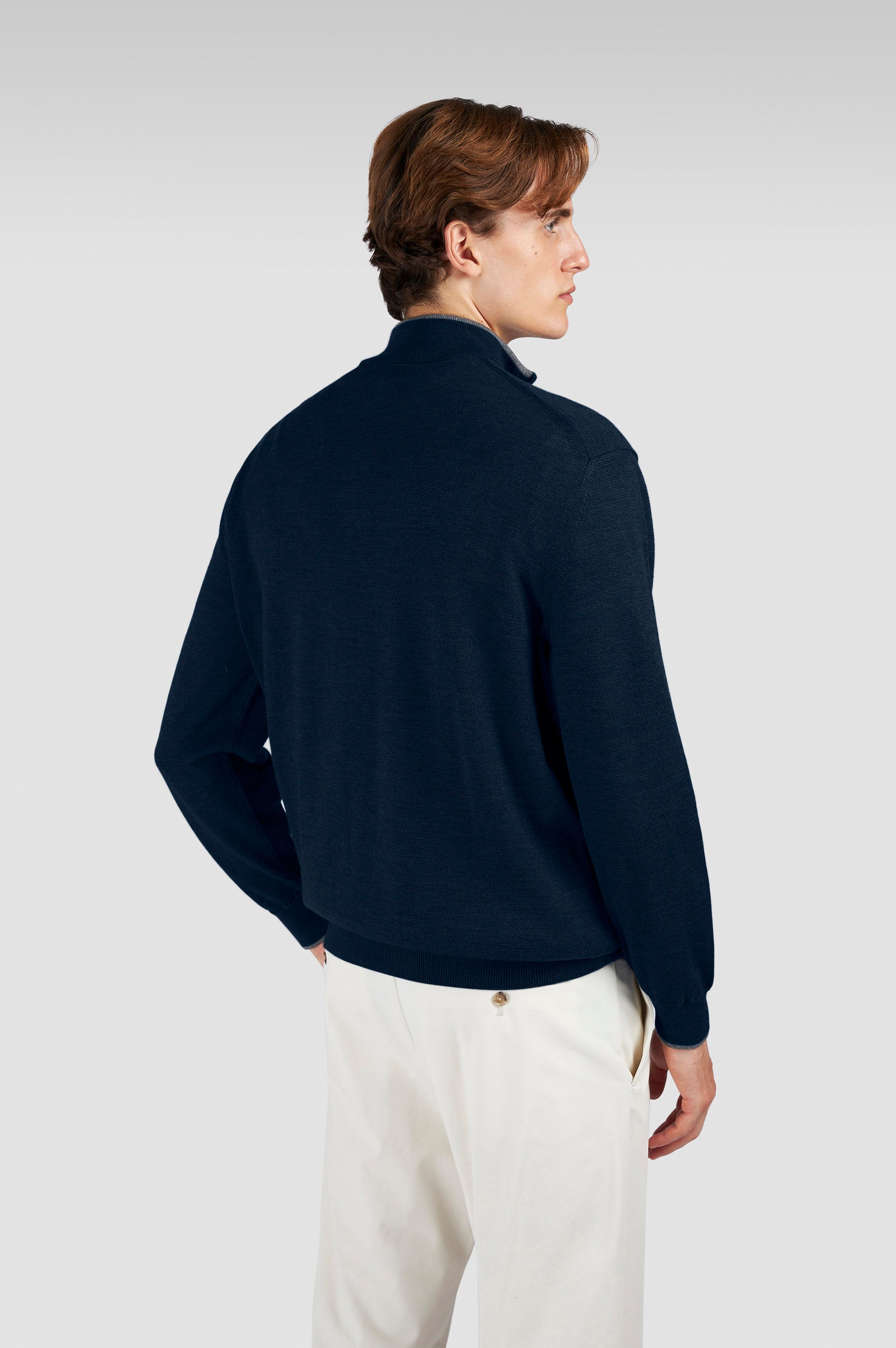 MAGHZI-Maglia half zip