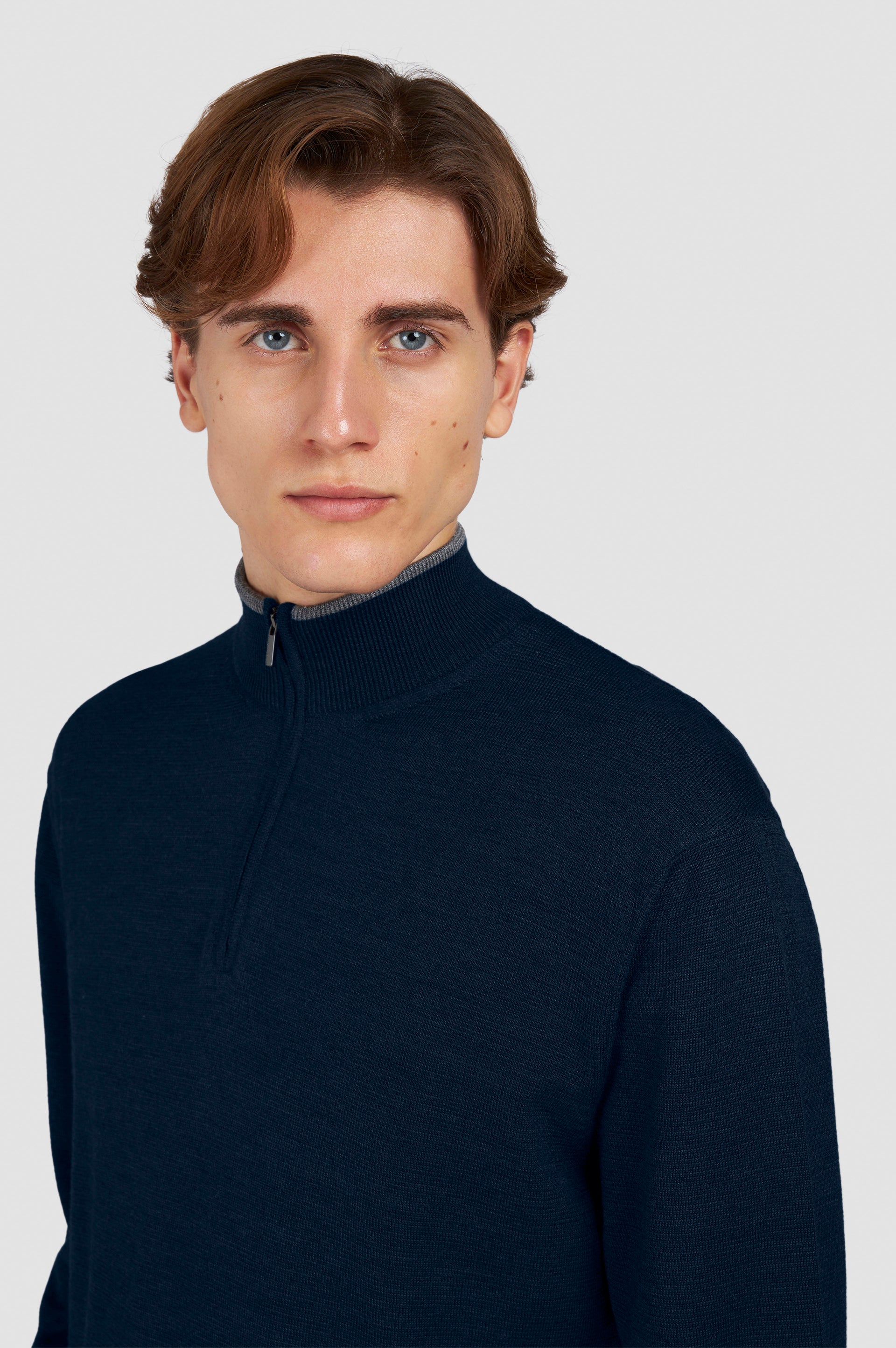 MAGHZI-Maglia half zip