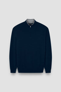 MAGHZI-Maglia half zip