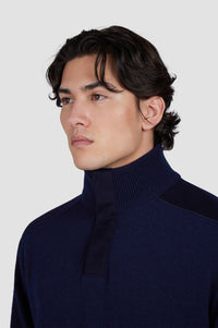 MAGHZI-Maglia half zip