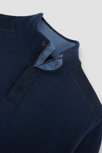 MAGHZI-Maglia half zip