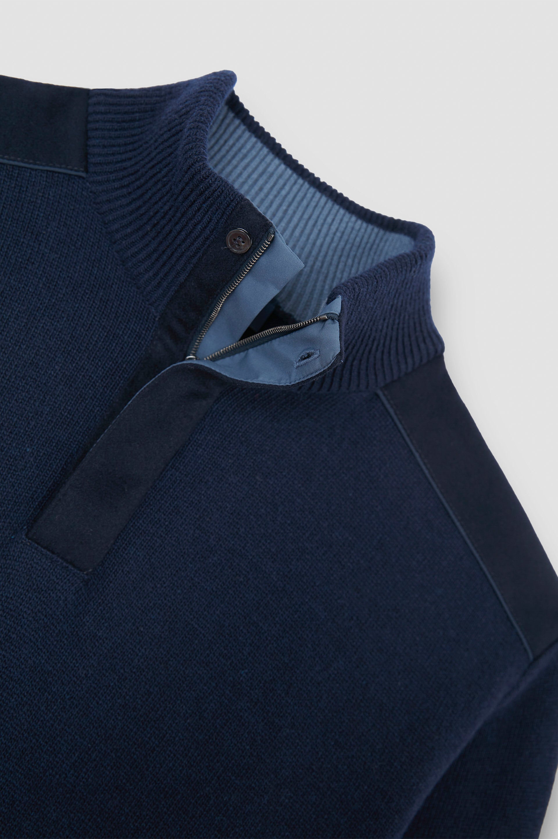 MAGHZI-Maglia half zip