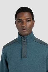 MAGHZI-Maglia half zip