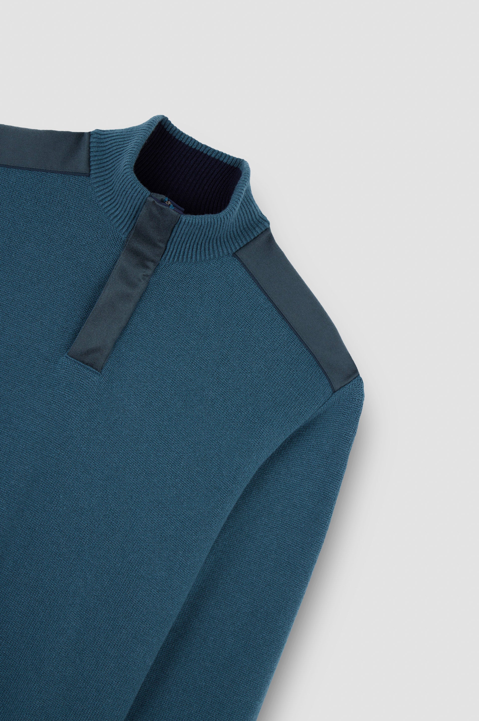 MAGHZI-Maglia half zip