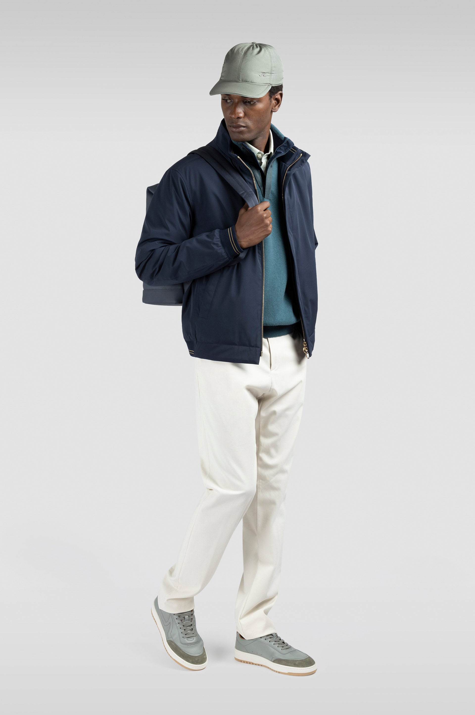 MAGHZI-Maglia half zip