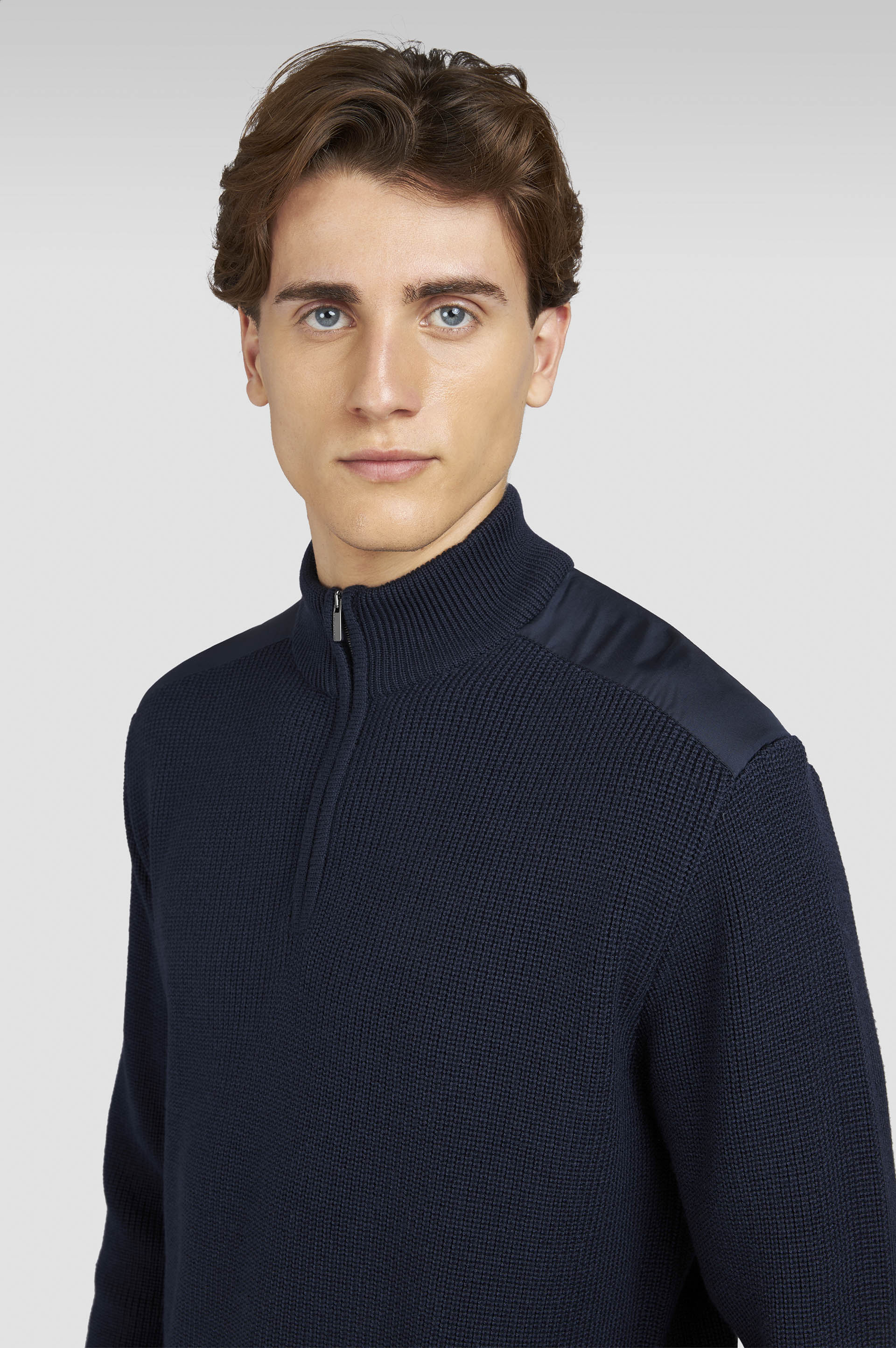 MAGHZI-Maglia half zip