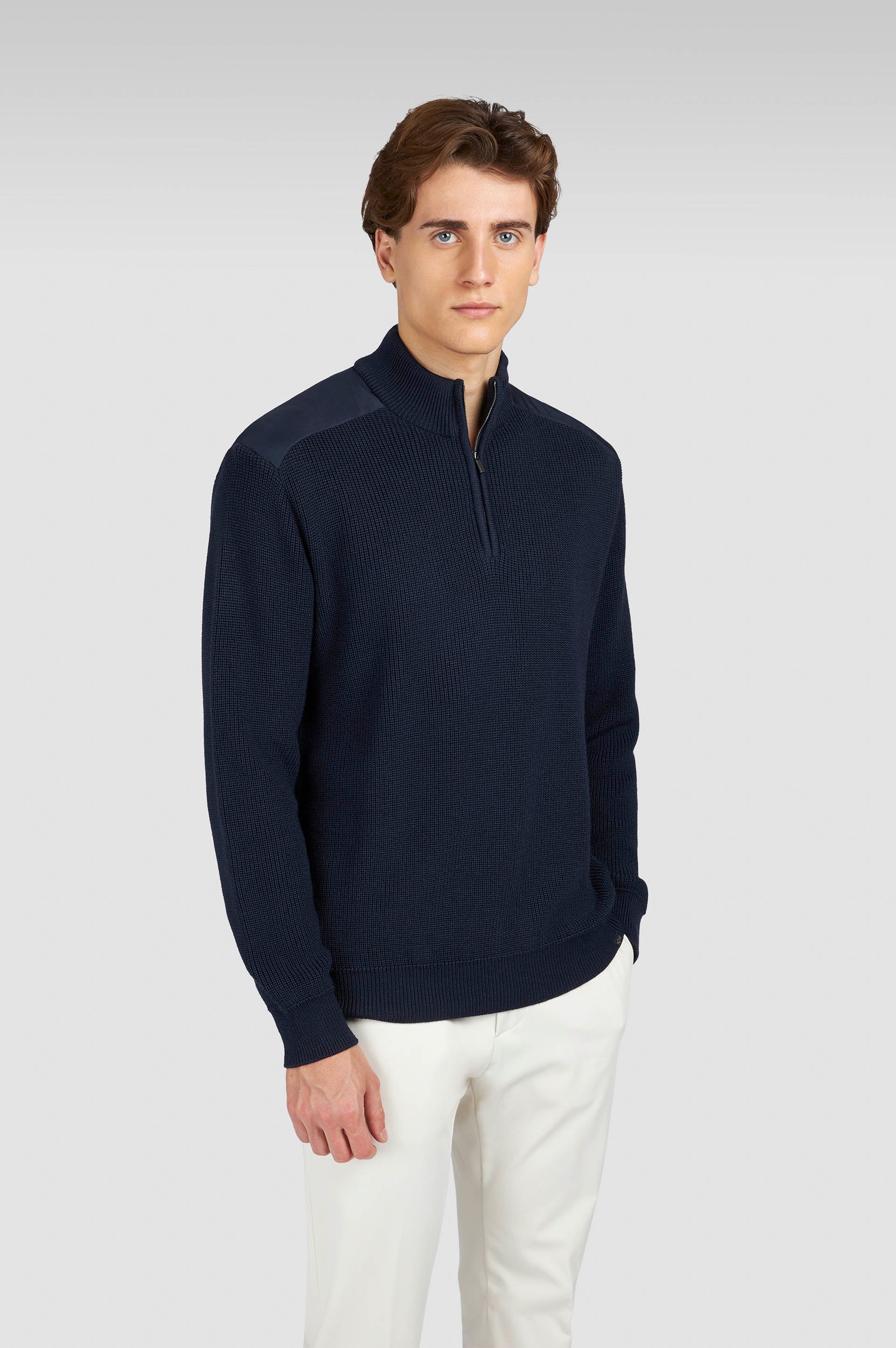 MAGHZI-Maglia half zip