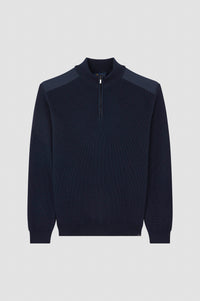 MAGHZI-Maglia half zip