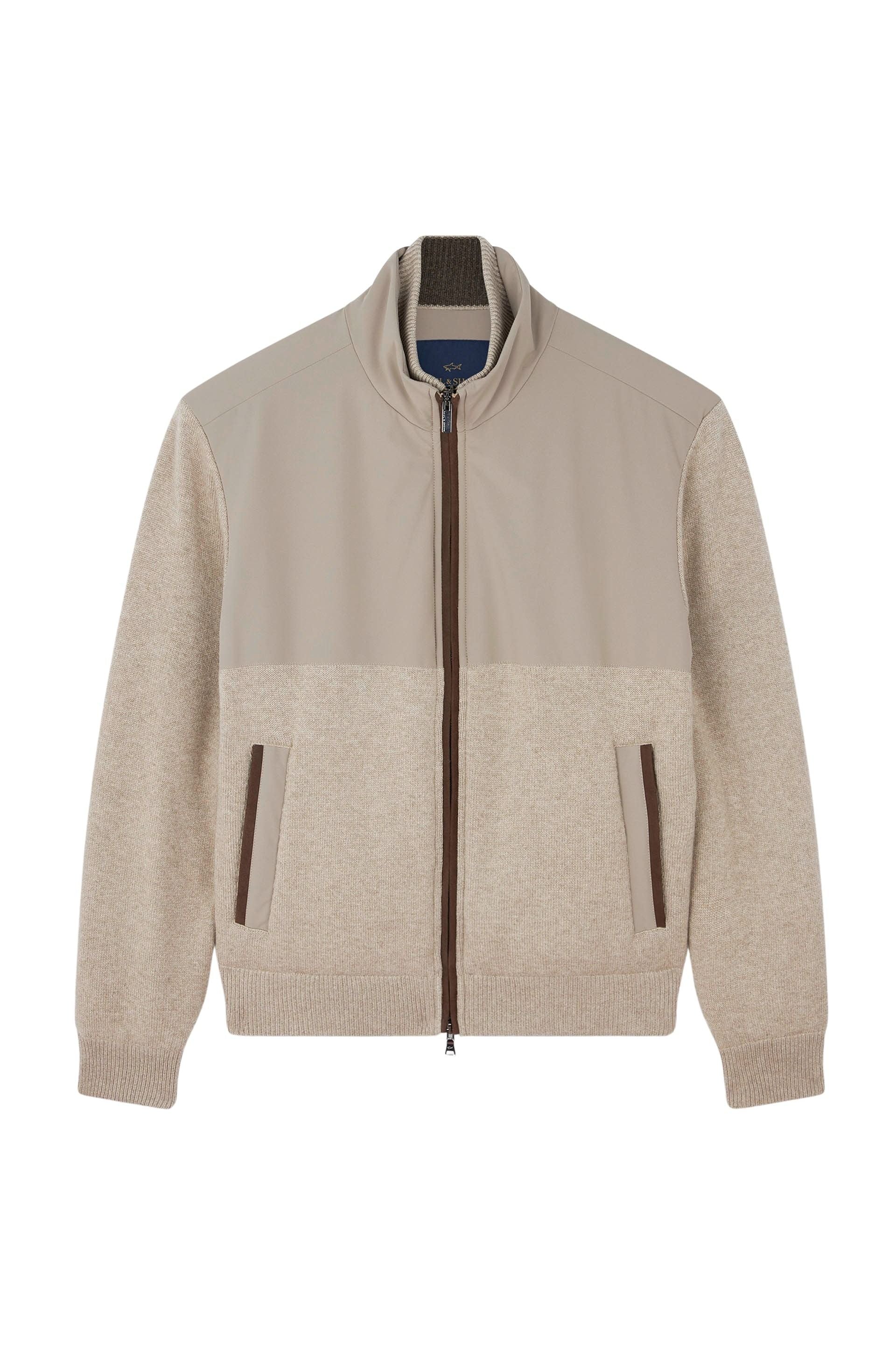 Gilet en laine et cachemire - Sabbia