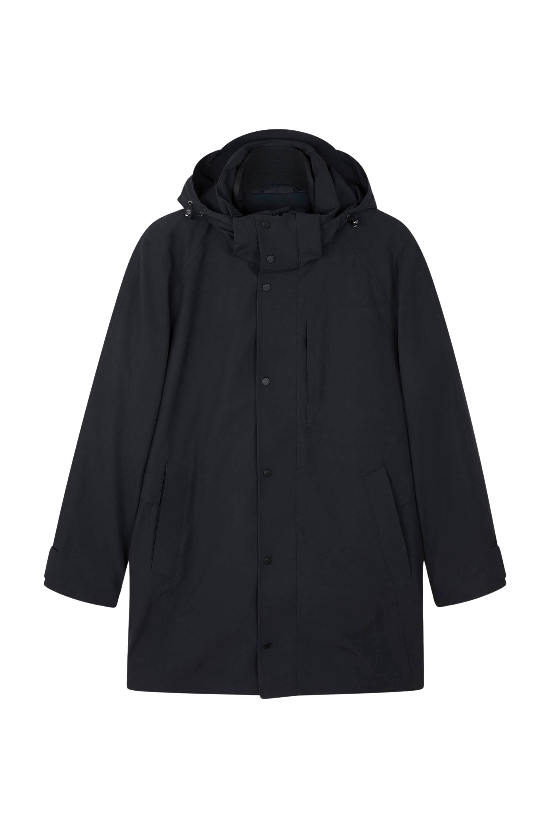 Parka mi-longue à capuche - Abisso