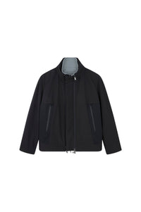 Veste à zip réversible - Nero & Grigio