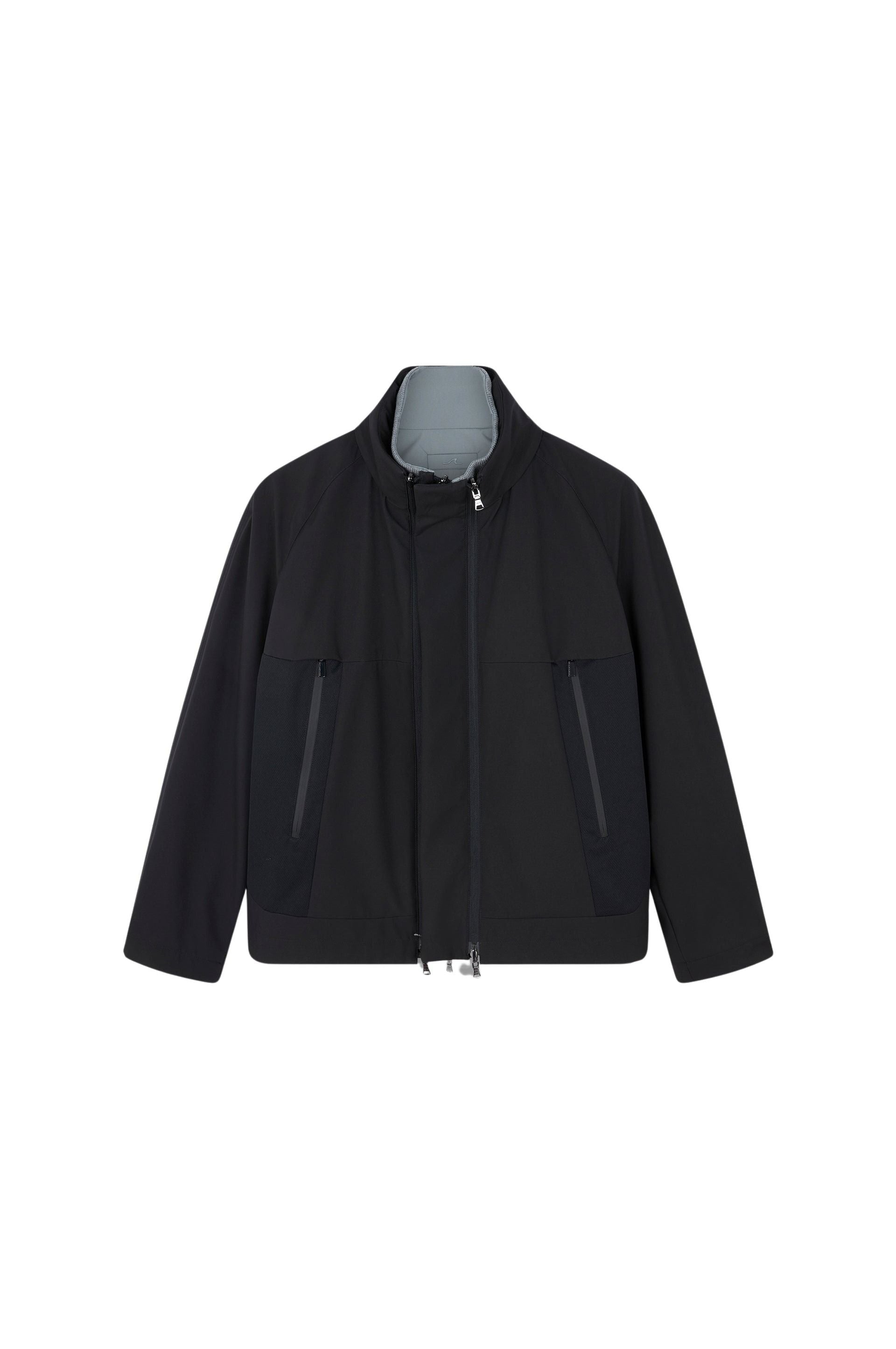 Veste à zip réversible - Nero & Grigio