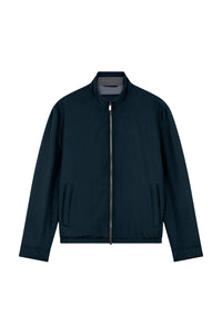 Veste à zip en soie - Blu Dama