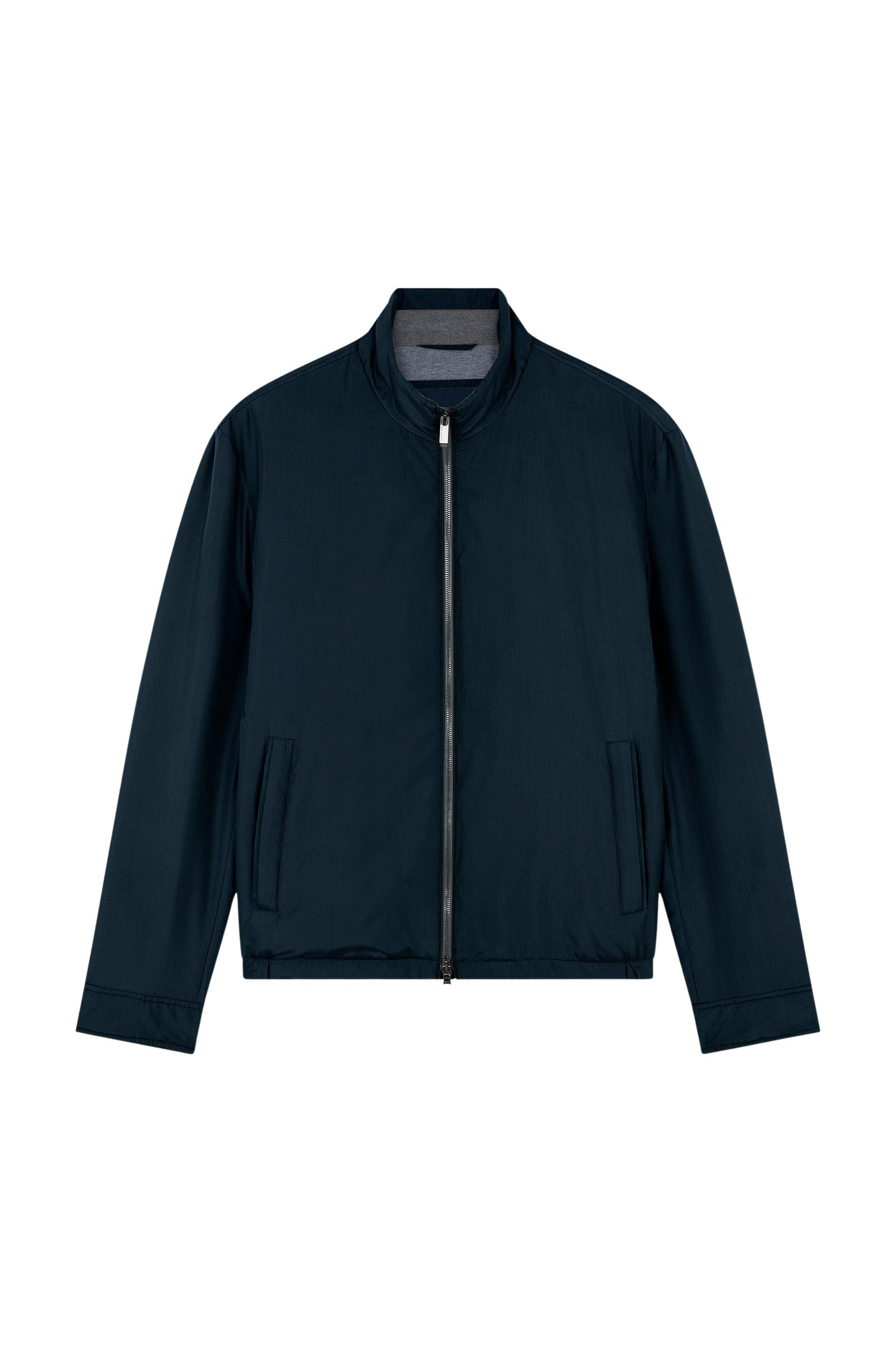Veste à zip en soie - Blu Dama