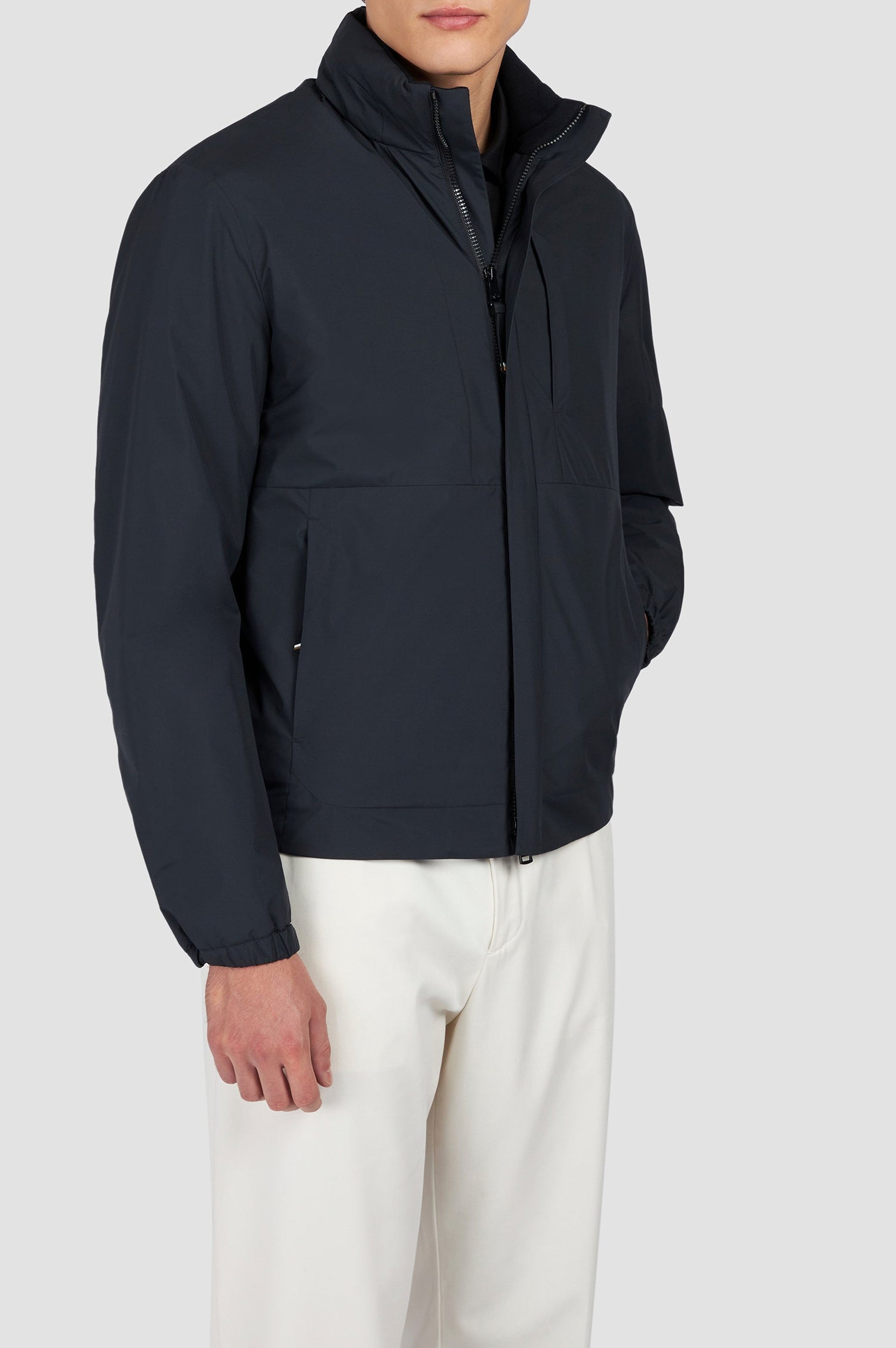 Double-pocket jacket - Dark blue