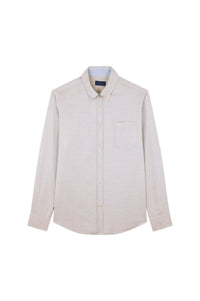 Chemise à poche - Beige Spigato