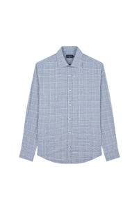 Chemise à carreaux - Tartan Blu Avio Azzurro