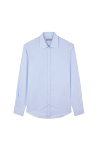 Chemise à rayures fines - Bianco Righe Azzurre