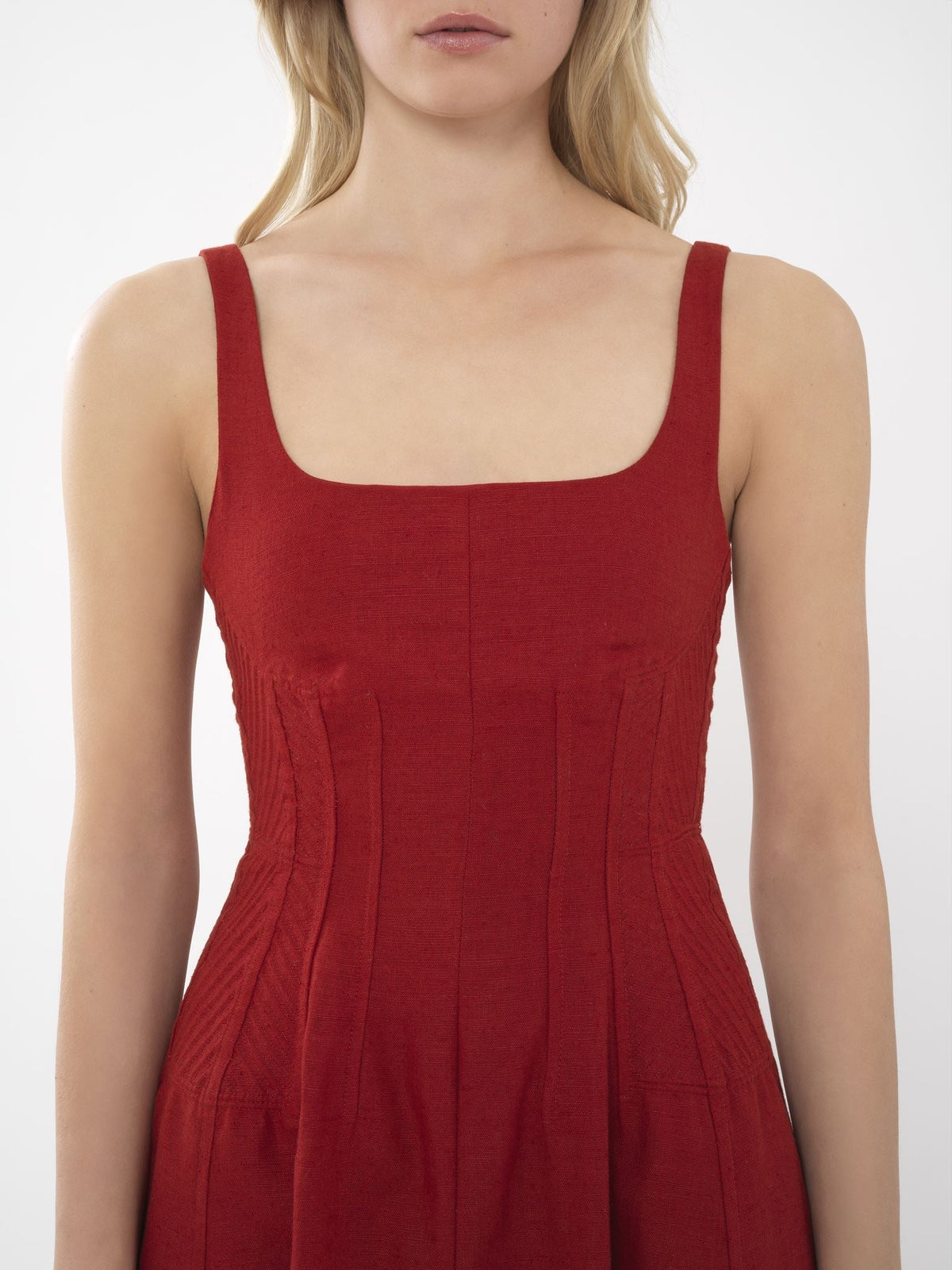 Peppery Red DRESS - Peppery Red