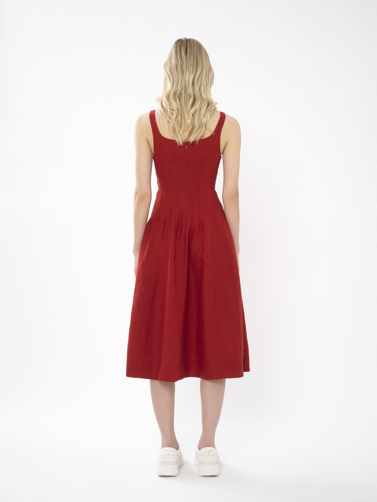 Peppery Red DRESS - Peppery Red