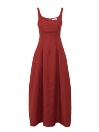 Peppery Red DRESS - Peppery Red