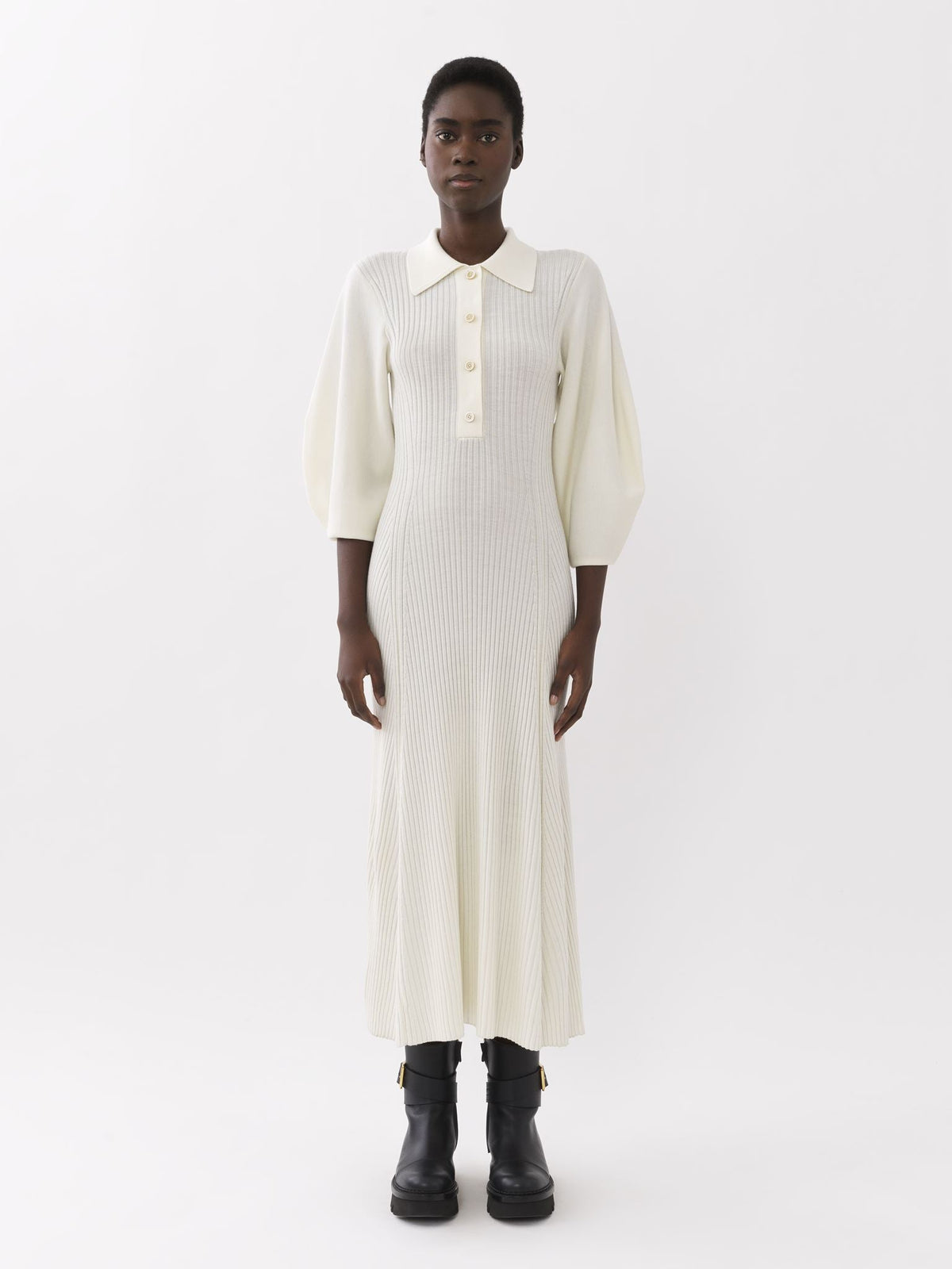 BASEPLUS_Iconic Milk DRESS - Iconic Milk