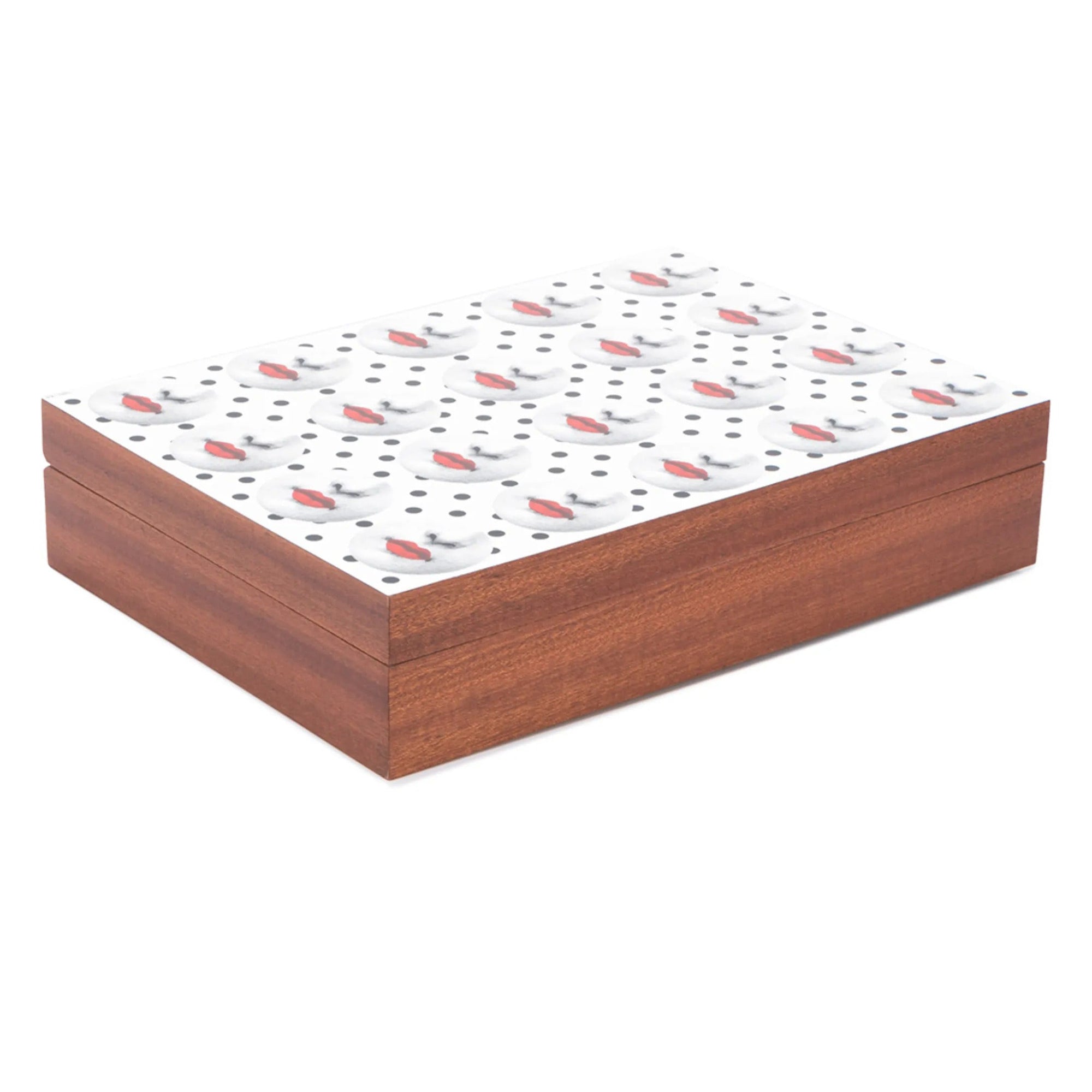 Legno Comme des Forna' solid wood box - Multicolour