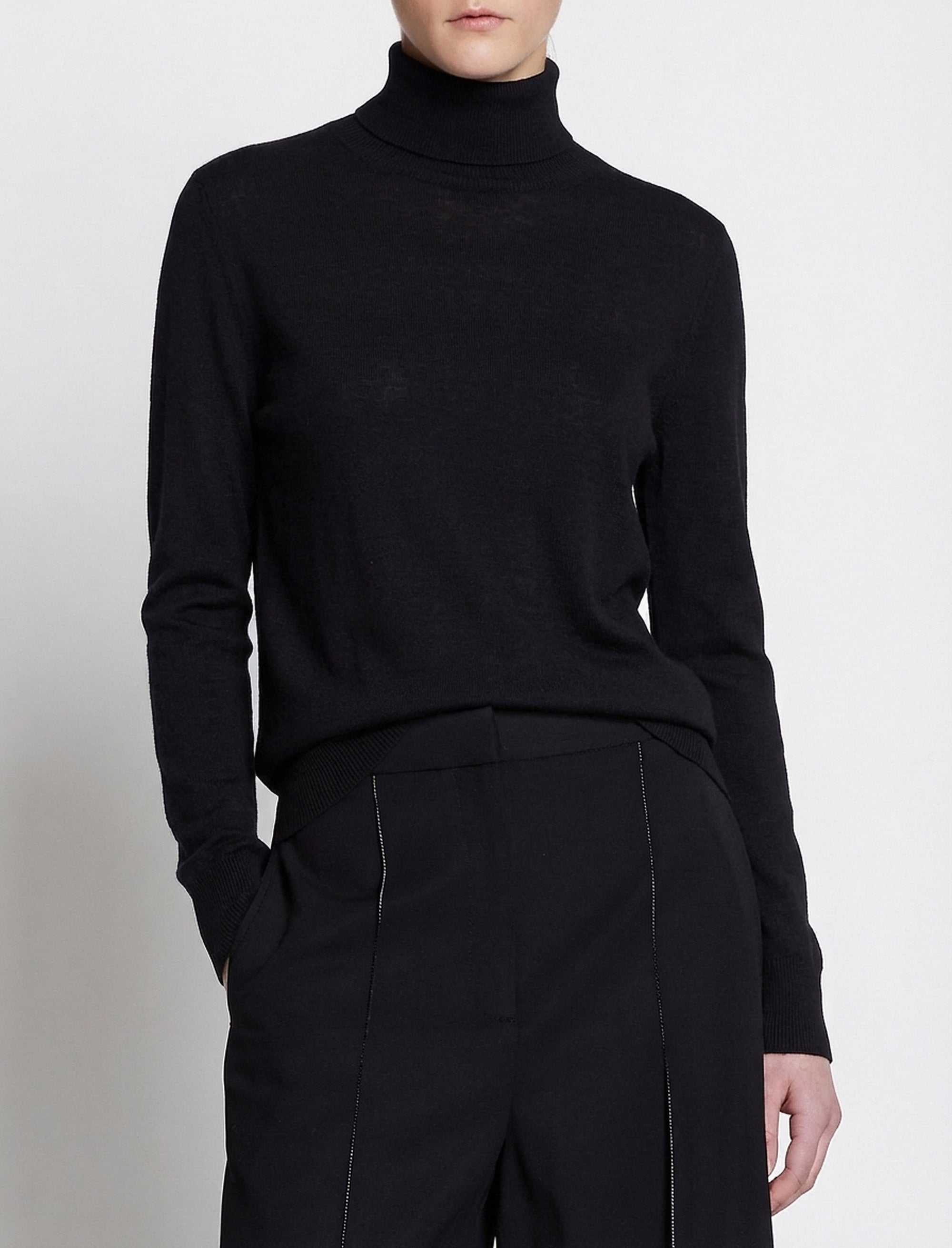 Pull à col rond - Black