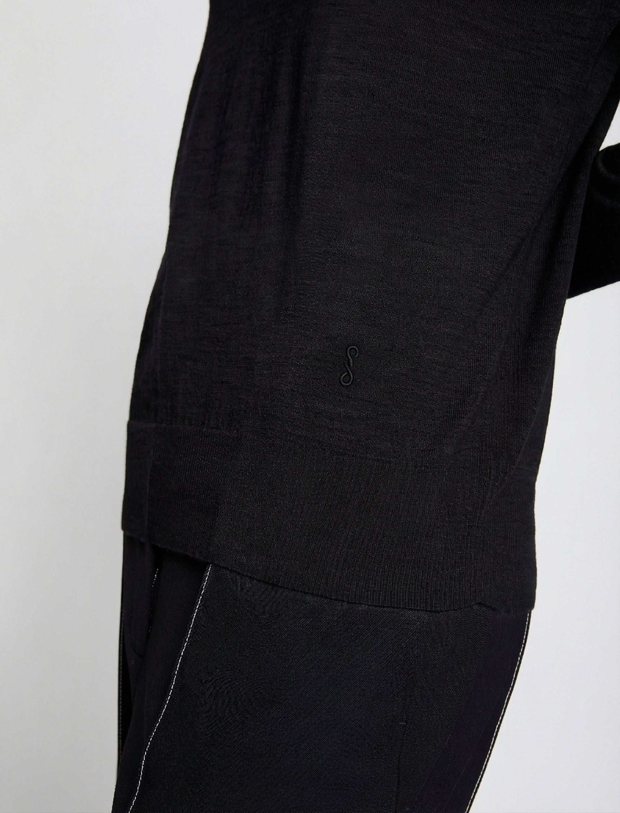 Pull à col rond - Black