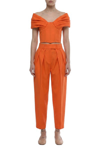 Bustier en laine - Vibrant Orange