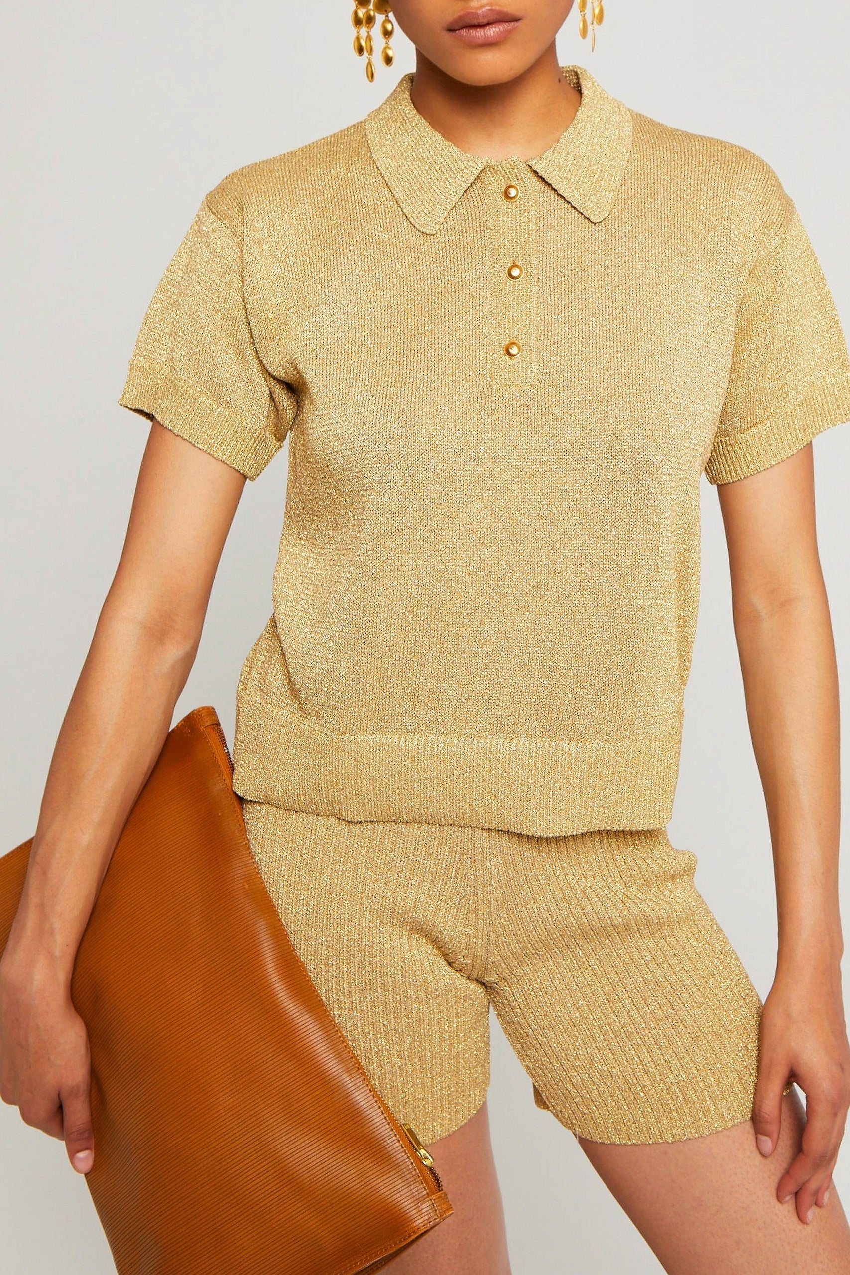 Bermuda Gao moulant - Gold