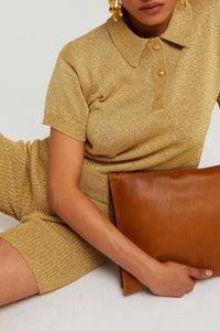 Bermuda Gao moulant - Gold