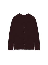 Cardigan en cachemire - Burgundy