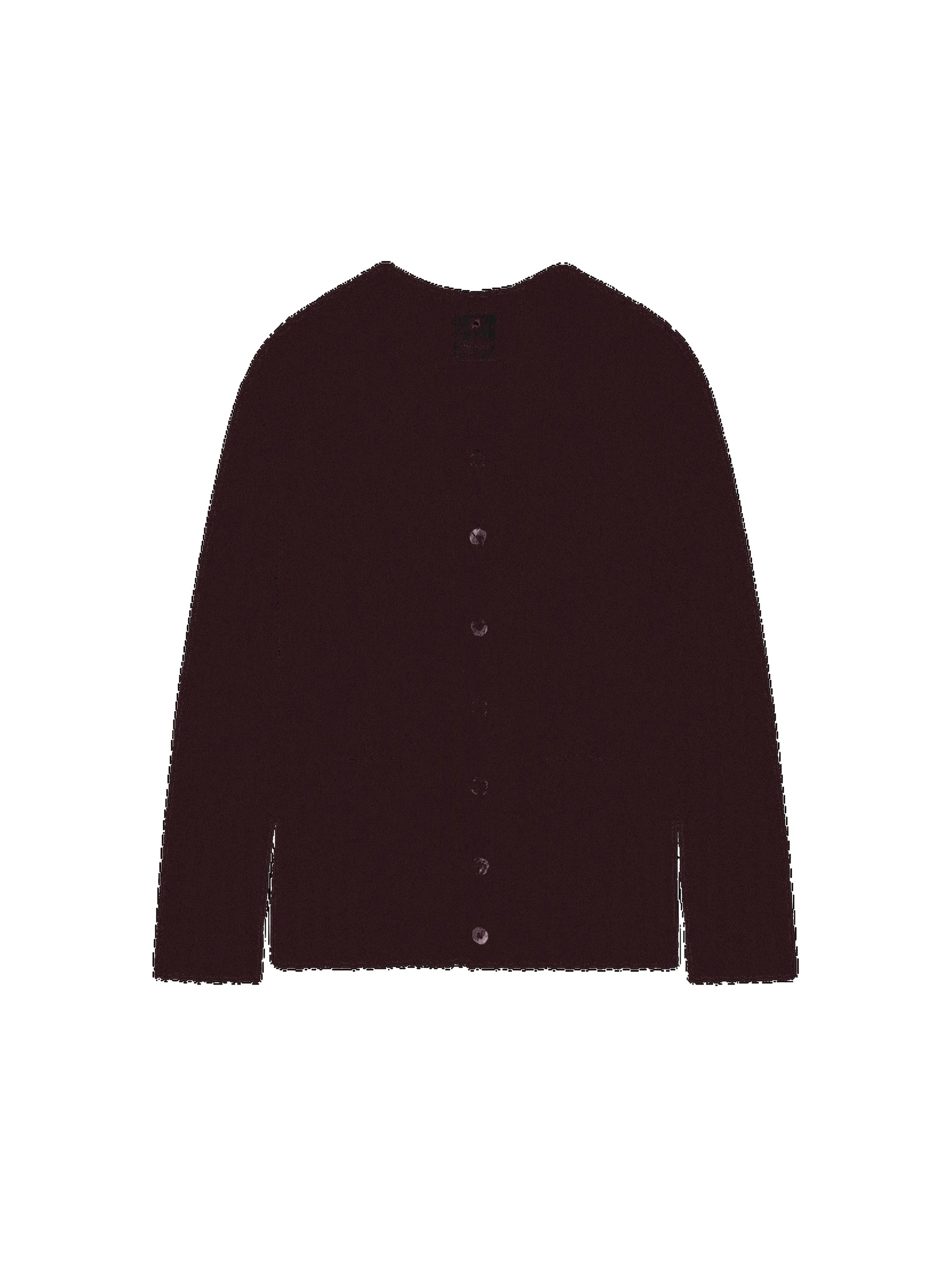 Cardigan en cachemire - Burgundy