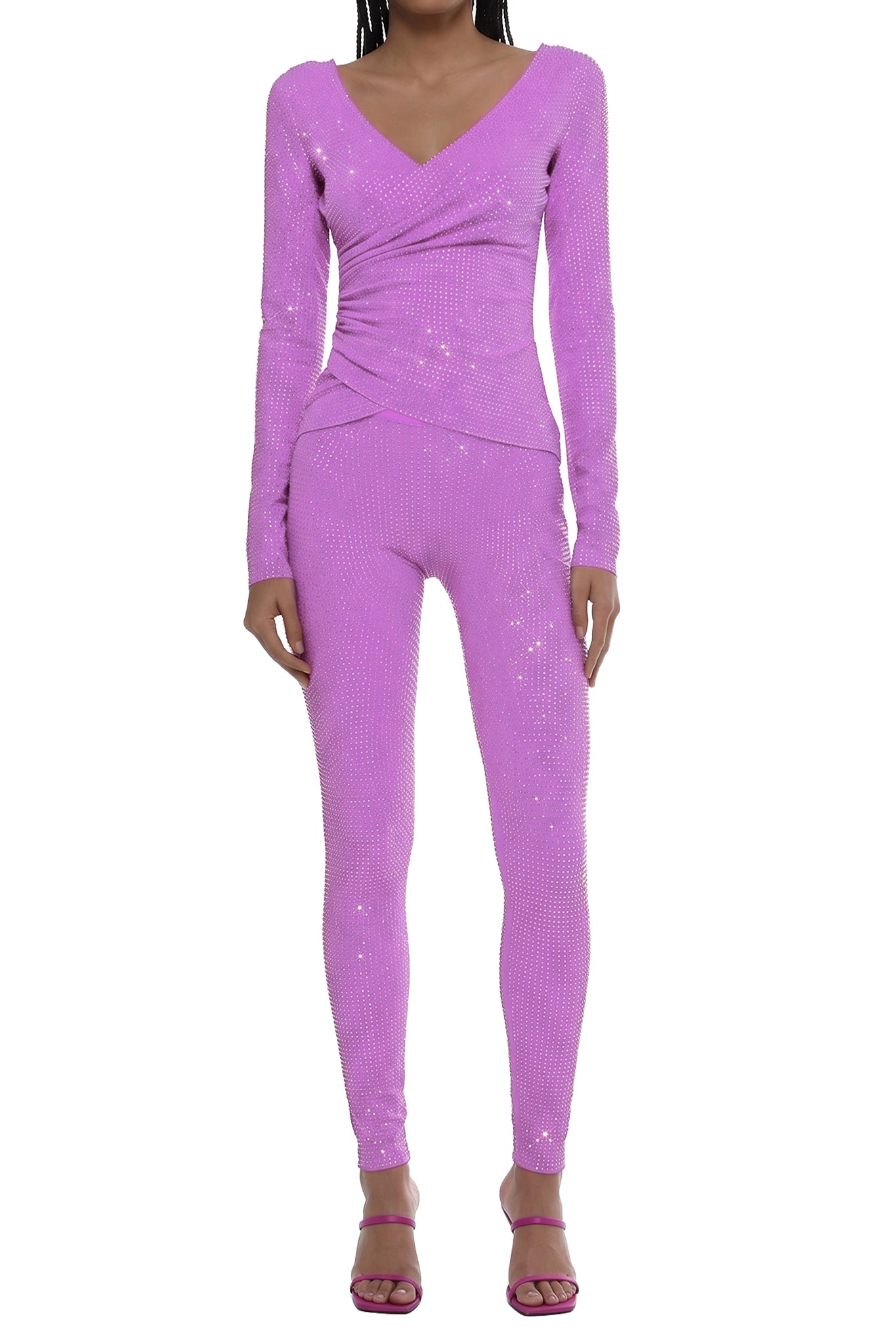 RECOLO VIBRANT LILAC /// Top à cristaux - Vibrant Lilac