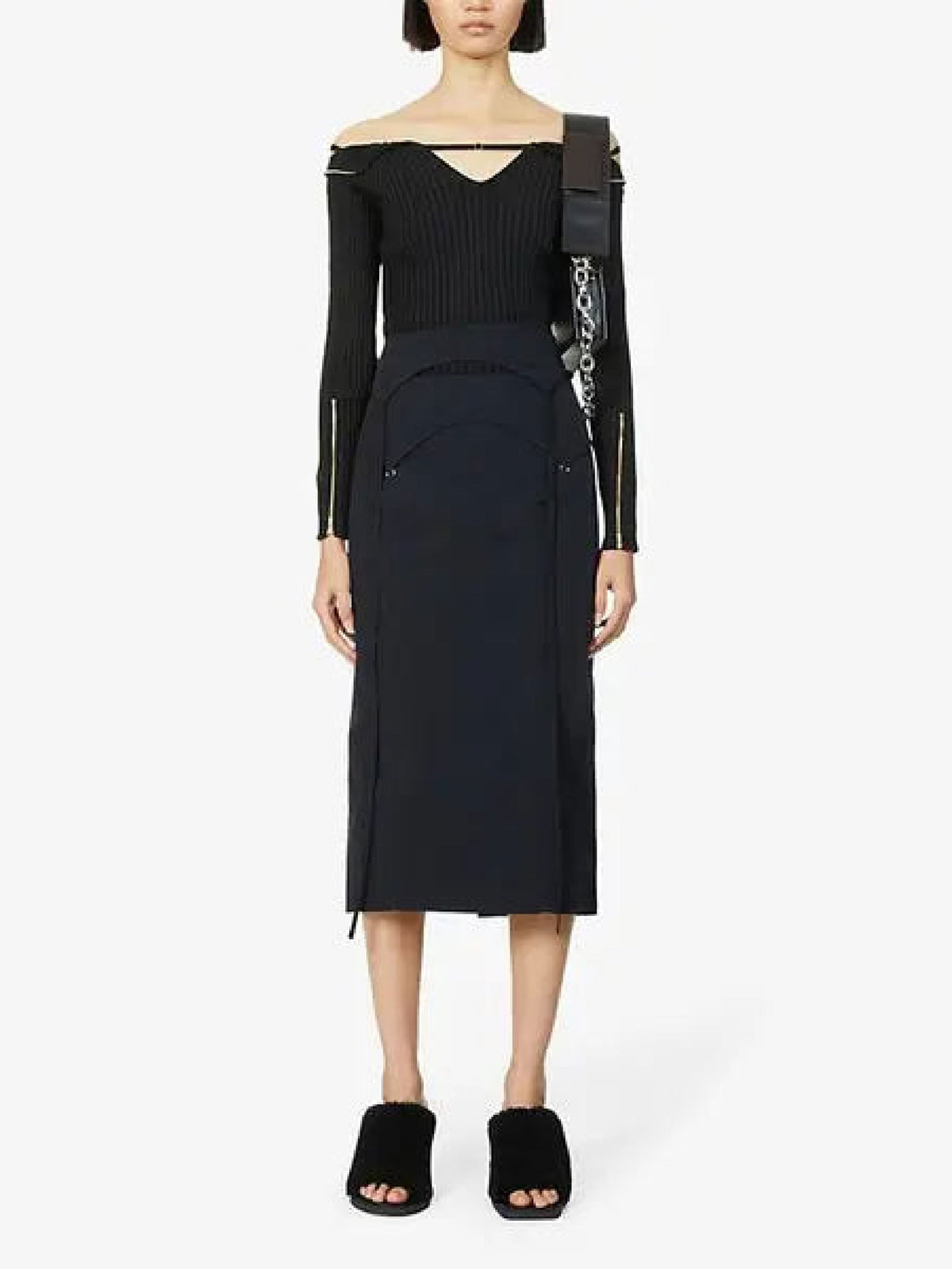 Pull Oro en maille - Black