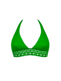 Haut de bikini triangle Ajourage Couture - Ajourage Vert