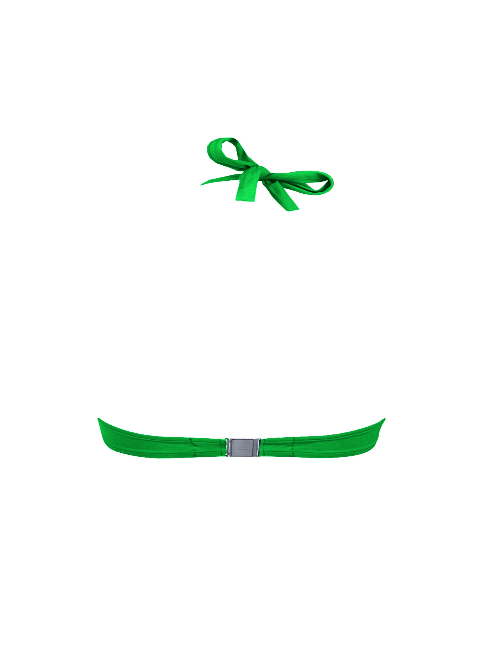 Haut de bikini triangle Ajourage Couture - Ajourage Vert