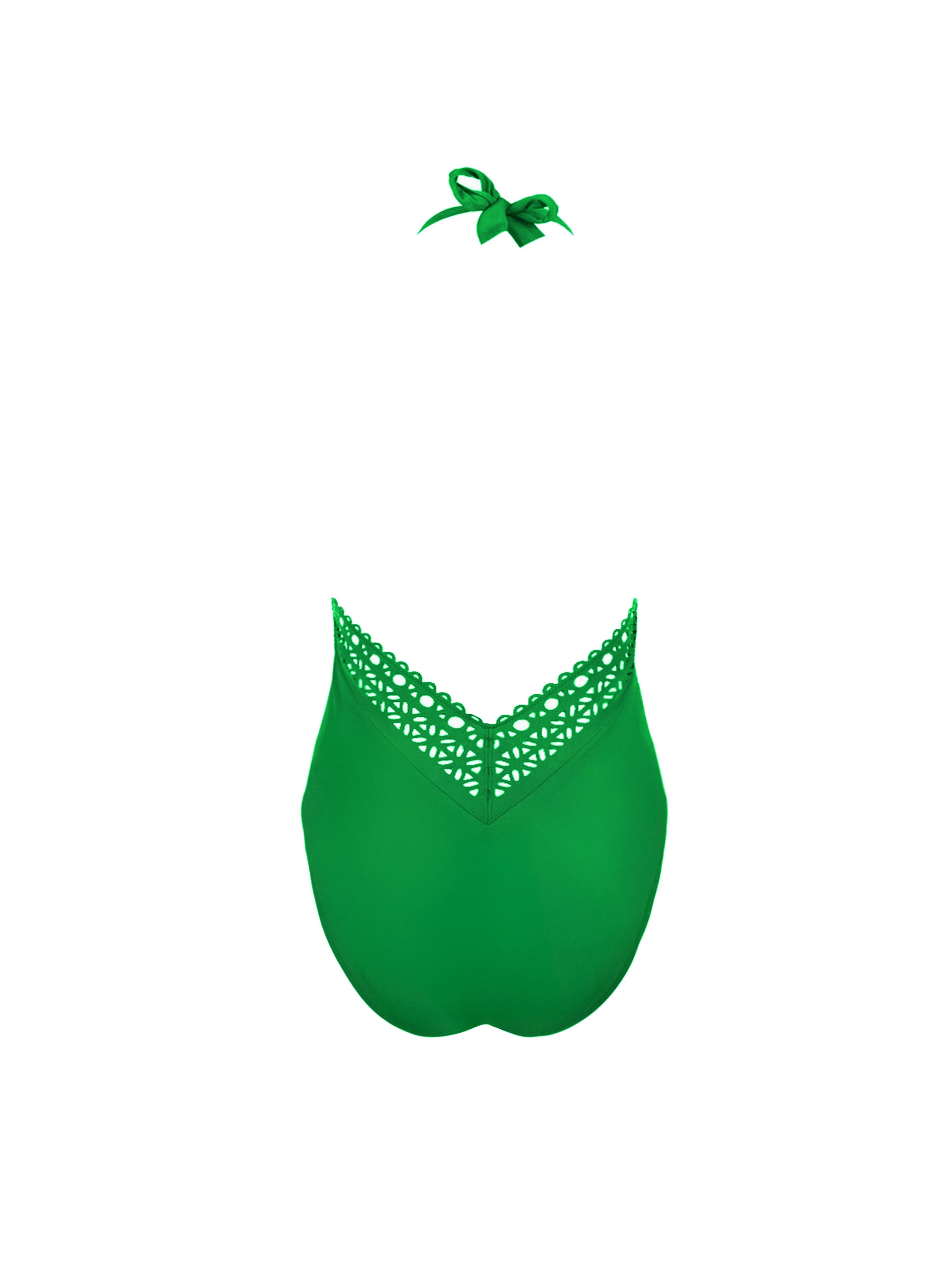 Ajourage Couture one-piece jersey - Ajourage Green