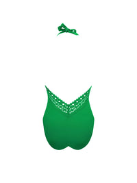 Ajourage Couture one-piece jersey - Ajourage Green