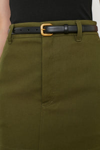 Drill Mini Skirt - Military
