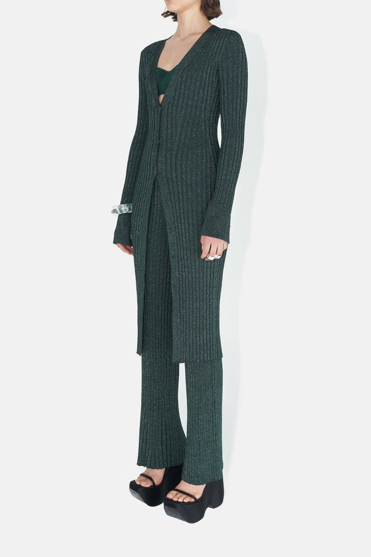 Metallic Rhea Dress - Eden