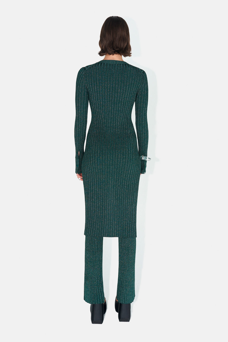 Metallic Rhea Dress - Eden