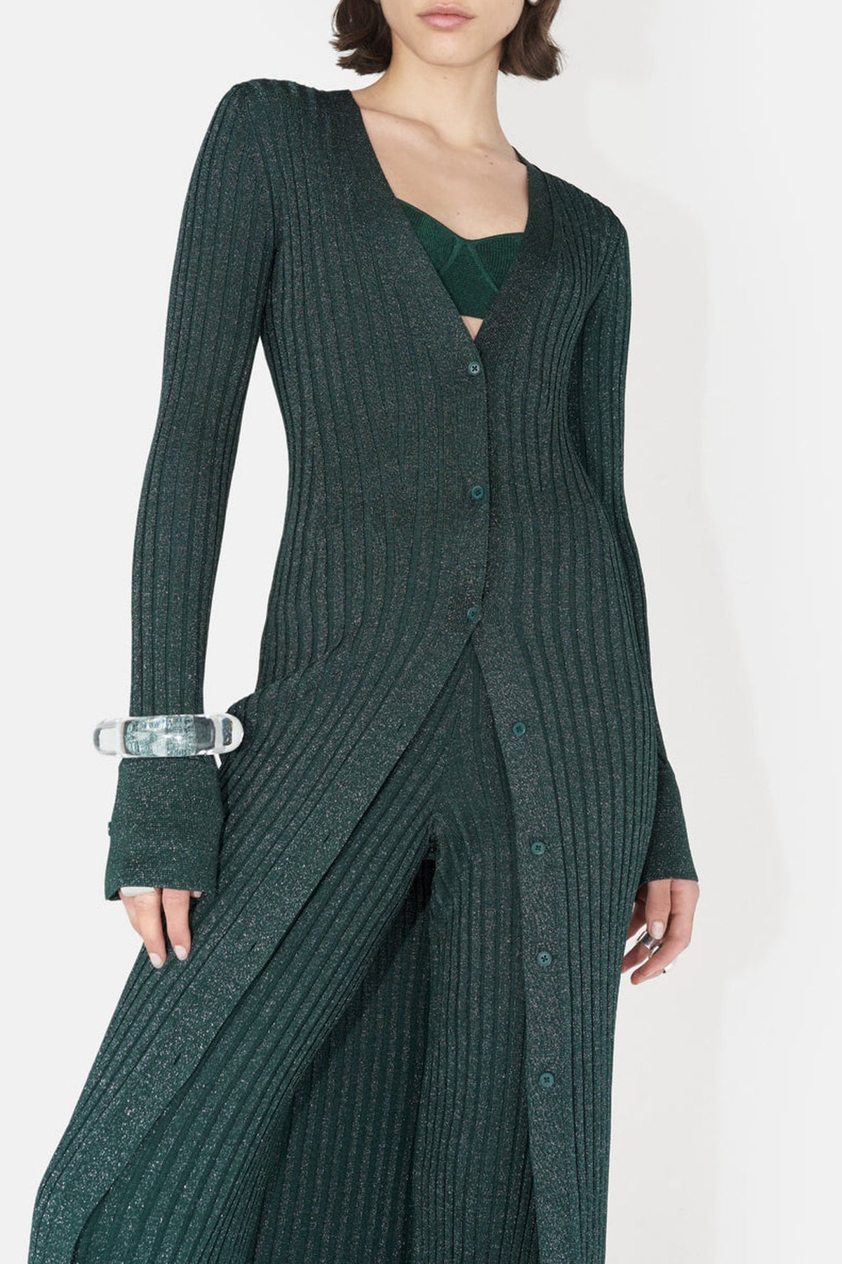 Metallic Rhea Dress - Eden