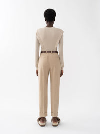 BASEPLUS_Soften Brown PULLOVER - Soften Brown