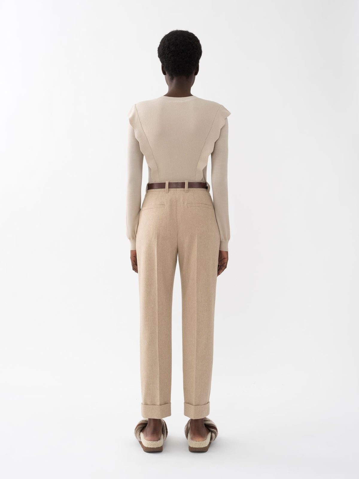 BASEPLUS_Soften Brown PULLOVER - Soften Brown