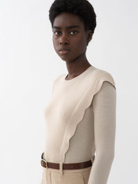 BASEPLUS_Soften Brown PULLOVER - Soften Brown