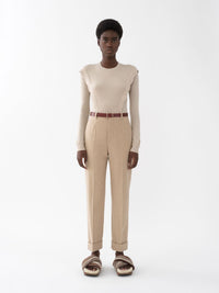 BASEPLUS_Soften Brown PULLOVER - Soften Brown