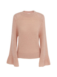 Pull court en laine - Muted Clay