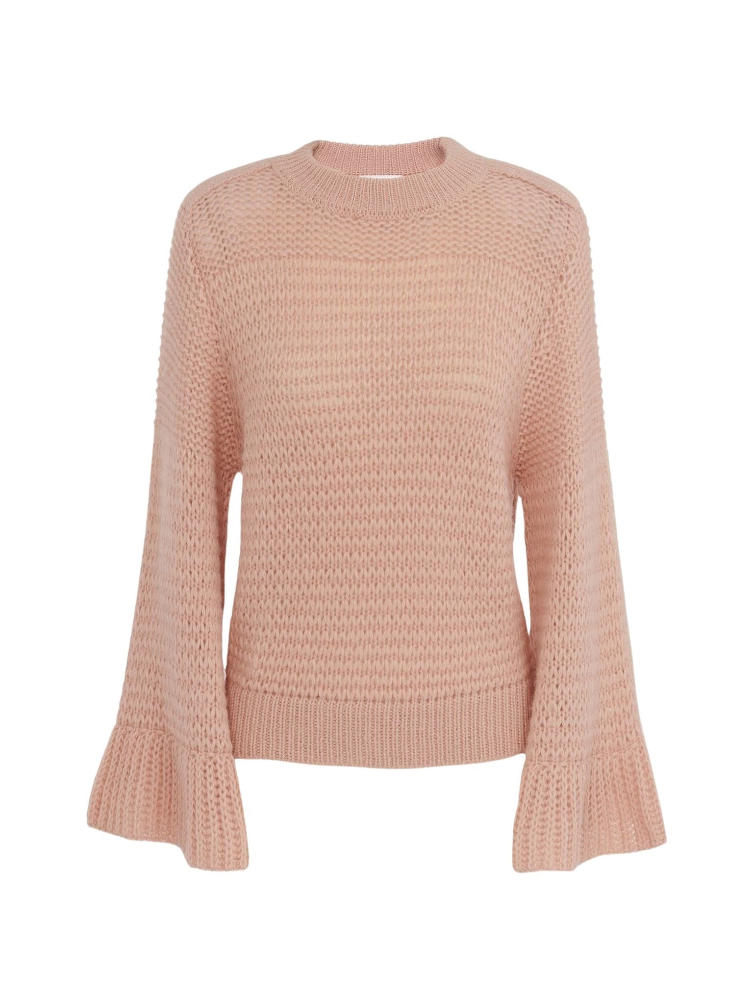Pull court en laine - Muted Clay